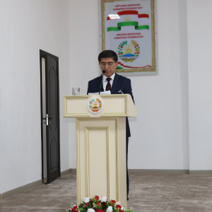 SCIENTIFIC AND THEORETICAL CONFERENCE "TAJIKISTAN IS THE INITIATOR OF THE WORLD LEVEL FOR THE PROTECTION OF GLACIERS"