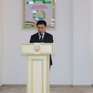Solemn assembly dedicated to "President's Day" and "31st anniversary of the 16th session of the Supreme Council of the Republic of Tajikistan"