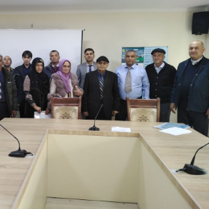 Seminar-workshop with participation of employees of state networks of Khatlon region