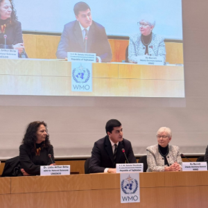 Launch of the International Year of Glacier Preservation with the WMO and UNESCO in Geneva