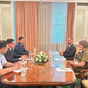 Bilateral Meeting Between the Director of the Agency for Hydrometeorology under the Committee for Environmental Protection under the Government of the Republic of Tajikistan, Mr. Qurbonzoda A.H., and Representatives of the Universities of Fribourg and Zur