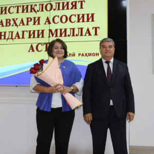 Honorable awarding of employees of the Hydrometeorological Service on the eve of the 34th anniversary of the State Independence of the Republic of Tajikistan