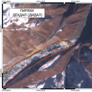 Ҳаракати навбатии пиряхи Деҳдал (Дидал) мушоҳида гардид