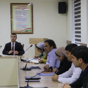 Баргузории дарси бозомӯзӣ барои кормандони ҷавони Агентии обуҳавошиносӣ