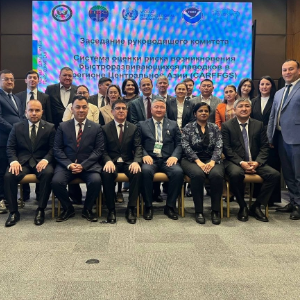 Иштироки роҳбарияти Агентии обуҳавшиносӣ дар ҷаласаи Кумитаи роҳбарикунандаи “Системаи минтақавии пешгӯии селҳои ногаҳонӣ дар Осиёи Марказӣ (CARFFGS)”